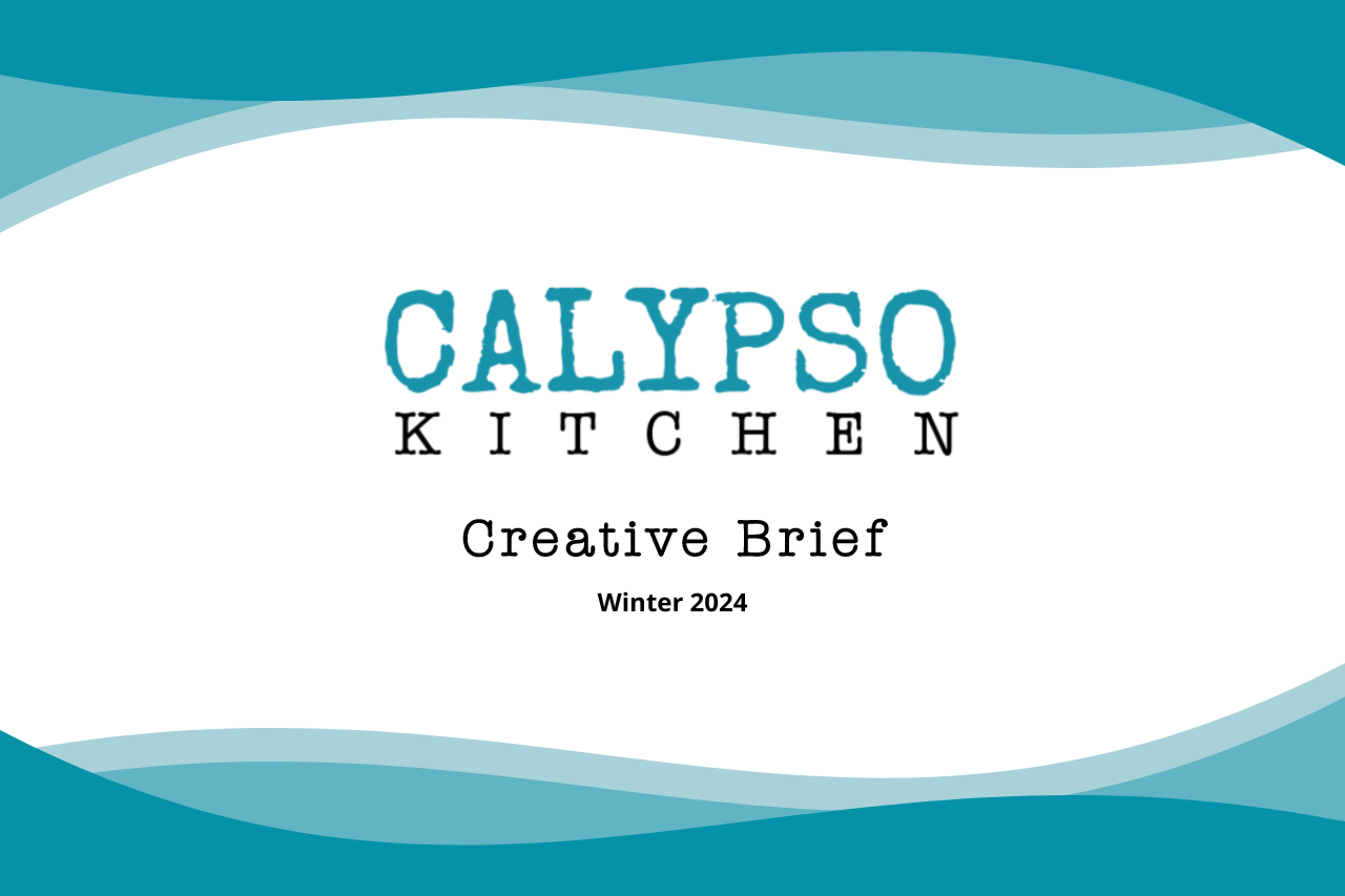 Screenshot of Calypso Kitchen's Creative Brief